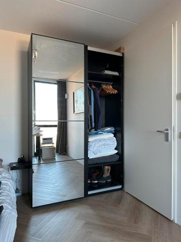 Ikea Pax met schuifdeuren en spiegel - afbeelding 3
