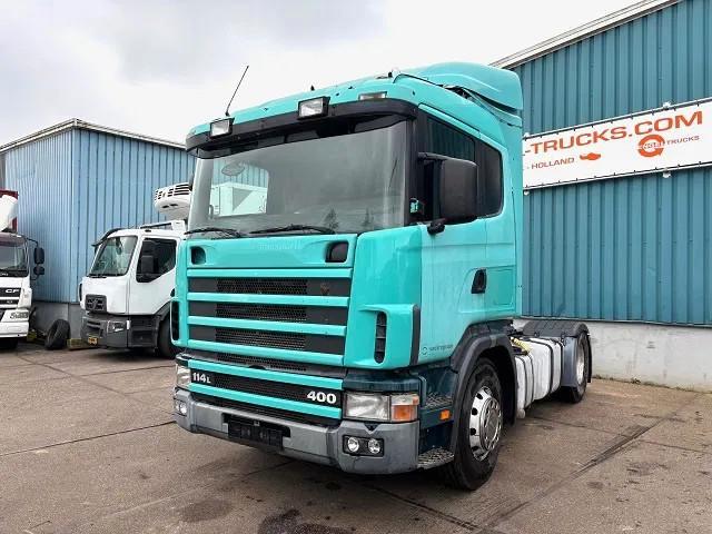 Scania R114-380 LA SLEEPERCAB 4x2 (EURO 2 / MANUAL GEARBOX /, Auto's, Vrachtwagens, Te koop, ABS, Elektrische buitenspiegels, Elektrische ramen