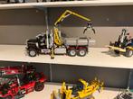 Lego 9397 Boomstammen Truck - Gemotoriseerd, Kinderen en Baby's, Speelgoed | Duplo en Lego, Ophalen of Verzenden, Gebruikt, Complete set