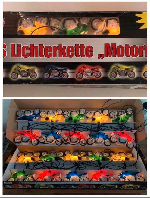 Motor lichtsnoer 20 motoren als design of feestverlichting, Hobby en Vrije tijd, Feestartikelen, Zo goed als nieuw, Versiering