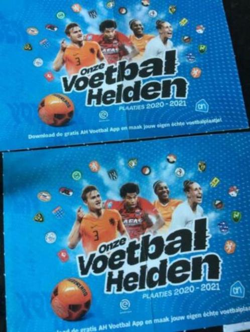 344 Ah voetbalplaatjes 2020/2021, Verzamelen, Supermarktacties, Albert Heijn, Ophalen of Verzenden