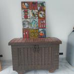 Prachtige antieke kist uit India - 140x75x100 cm, Huis en Inrichting, Woonaccessoires | Kisten, Ophalen, Gebruikt, 100 tot 150 cm