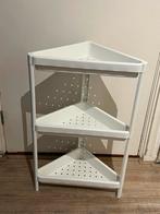 IKEA VESKEN Open Hoekkast - Badkamerkast, Huis en Inrichting, Badkamer | Badkamermeubels, Ophalen, (Half)hoge kast, Minder dan 50 cm