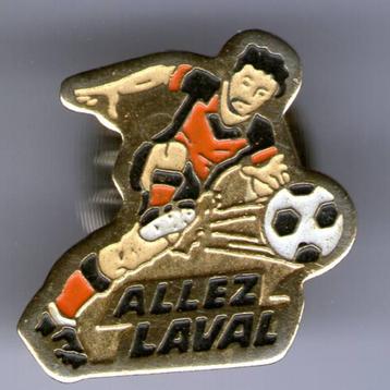 ALLEZ LAVAL koper voetballer PIN ( BLAD5_578 ) beschikbaar voor biedingen