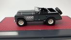 Matrix 1:43 Land Rover 109 Bell Aurens longnose open zwart., Hobby en Vrije tijd, Modelauto's | 1:43, Overige merken, Matrix Scale Models