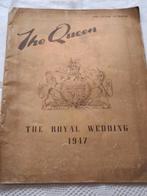 ELISABETH  - The Queen royal wedding 1947, Verzamelen, Koninklijk Huis en Royalty, Tijdschrift of Boek, Gebruikt, Verzenden