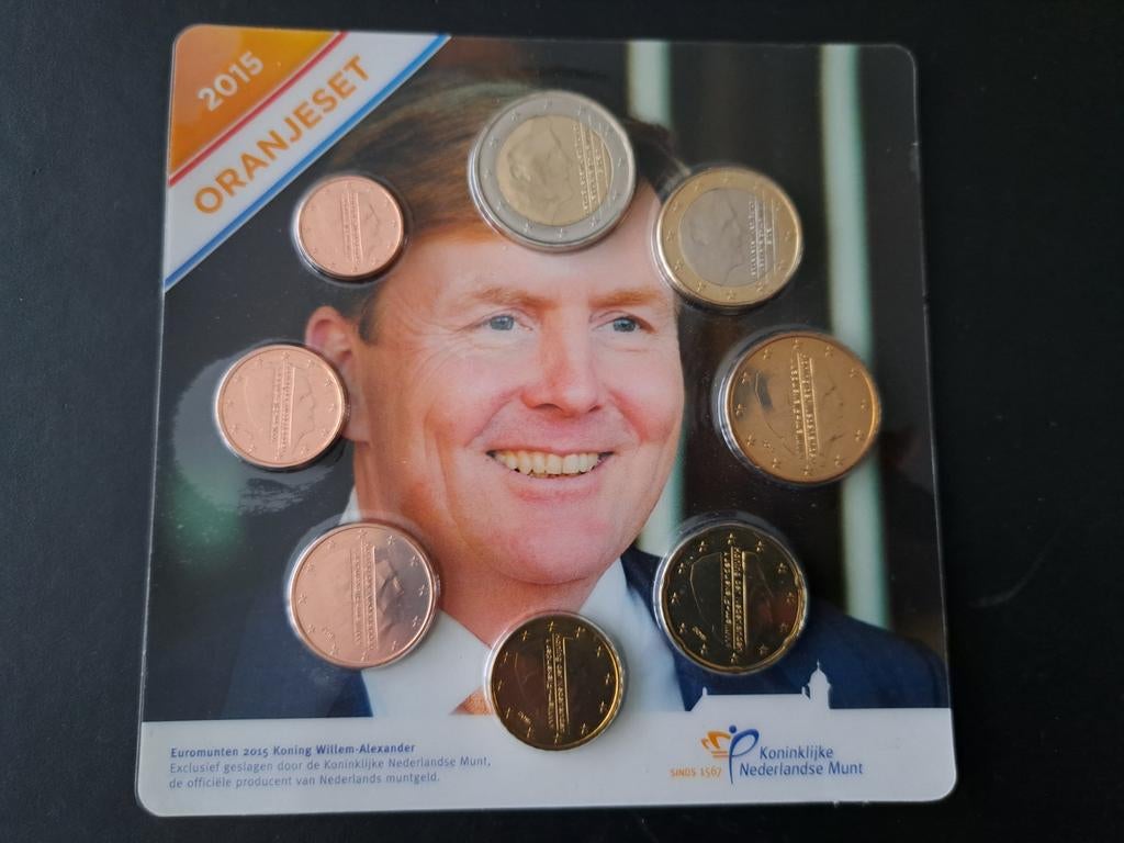 UNC Oranje Jaarset 2015 - Nederland, Ophalen of Verzenden, Overige landen, Overige waardes, Setje