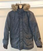 Winterjas donkerblauw, Kinderen en Baby's, Kinderkleding | Maat 152, Ophalen, Gebruikt, Onbekend, Jongen