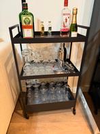 Bar cart, Ophalen, Zo goed als nieuw, Minder dan 50 cm