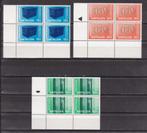 Ned. Antillen NVPH nr. 573-575 Postfris in blokken van vier, Verzenden, Postfris