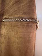 DNA amsterdam Suède broek taupe - Maat M, Kleding | Dames, Maat 38/40 (M), DNA, Overige kleuren, Ophalen of Verzenden