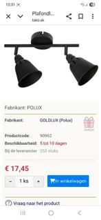 Nieuwe plafond/ wandlamp, Ophalen of Verzenden, Nieuw