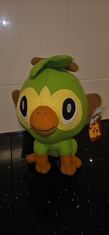 Grookey Pokémon Knuffel +/- 40cm beschikbaar voor biedingen