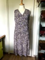 NO MAN'S LAND jurk blauw/bruin mouwloos maat 40, Kleding | Dames, Maat 38/40 (M), Ophalen of Verzenden, Zo goed als nieuw, Knielengte