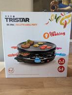 Tristar Raclette & Grill Party (gourmetstel)- 1 x gebruikt, Ophalen, Vaatwasmachinebestendig, Zo goed als nieuw, Tafelgrill
