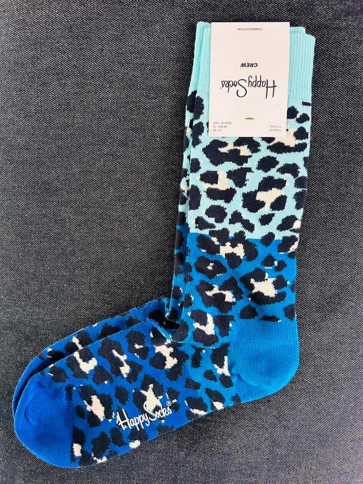Nieuw Happy Socks Crew Combed Cotton Maat 41-46 Blauw, Kleding | Dames, Sokken en Kousen, Nieuw, Sokken en Kniesokken, Overige maten