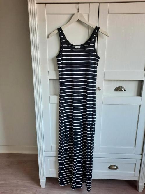 Only Lange Zwart Wit Gestreepte Maxi Dress Jurk Hemdjurk XS, Kleding | Dames, Jurken, Gedragen, Maat 34 (XS) of kleiner, Zwart