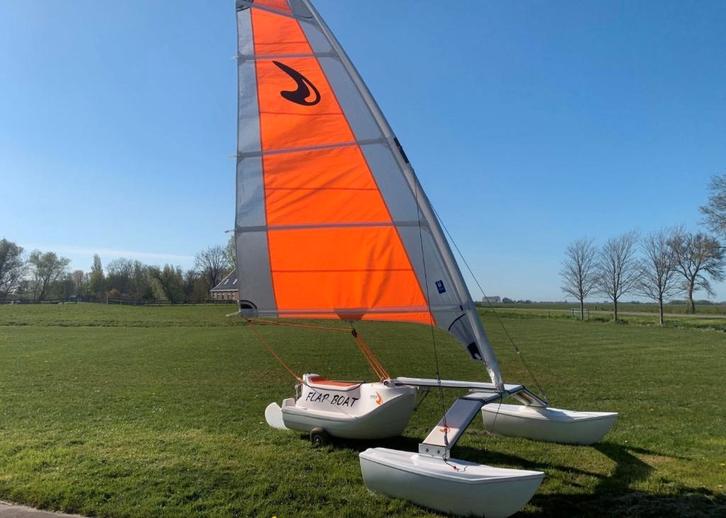 zeilboot, Watersport en Boten, Open zeilboten, Gebruikt, Overige typen, 3 tot 6 meter, Polyester, Geen motor, Overige brandstoffen