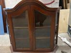 Antiek Vitrinekastje met Glazen Deuren, Ophalen of Verzenden