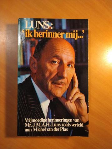 Luns, Joseph. 'Ik herinner mij --' beschikbaar voor biedingen