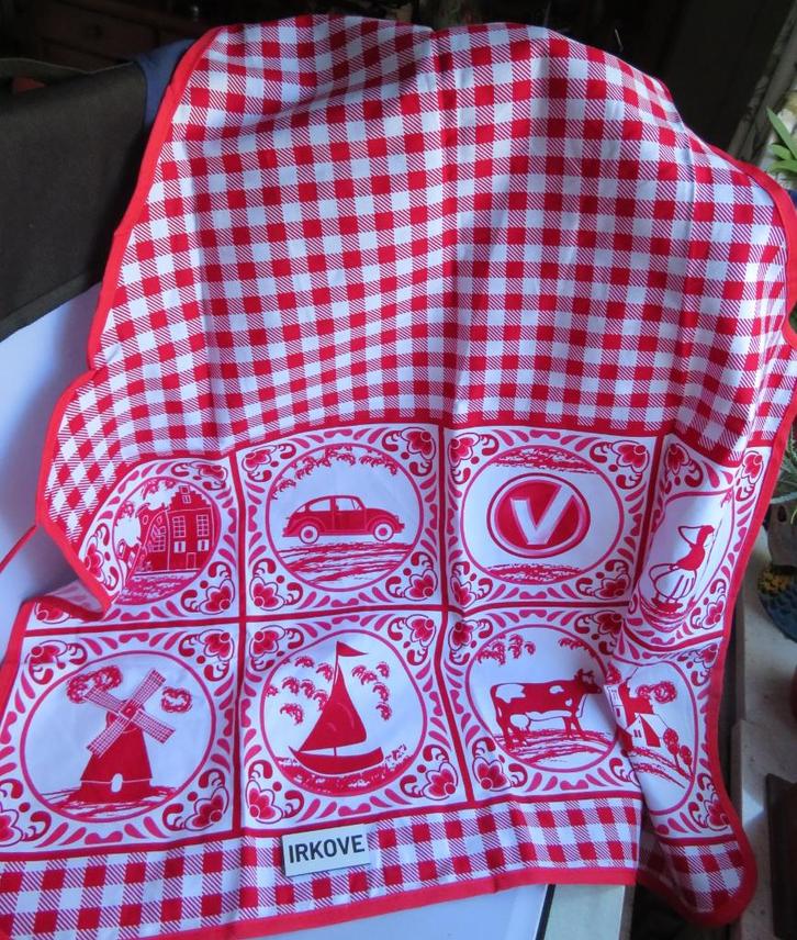 HOLLANDS SCHORT * Nieuw *, Huis en Inrichting, Keuken | Textiel, Nieuw, Schort, Rood, Verzenden