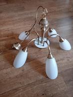 vintage hanglamp €10, Ophalen, Gebruikt, Glas, 50 tot 75 cm