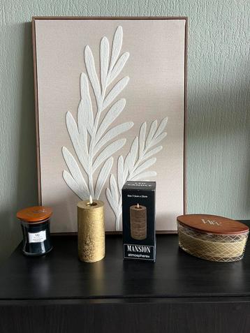 Mansion LED kaarsen goud (15cm) beschikbaar voor biedingen