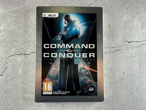 Command & Conquer 4 Tiberian Twilight Steelbook PC game, Spelcomputers en Games, Games | Pc, Gebruikt, Strategie en Constructie