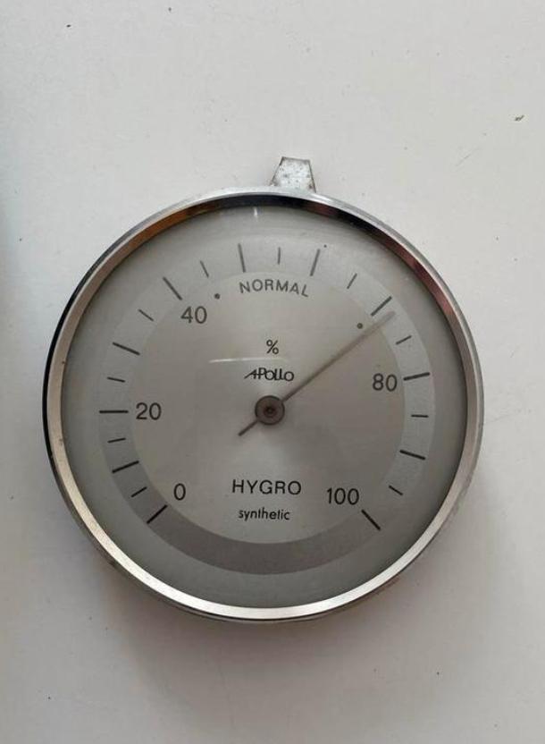 Apollo Hygrometer - Vochtigheidsmeter, Doe-het-zelf en Verbouw, Meetapparatuur, Gebruikt, Vocht of Vloeistof, Ophalen of Verzenden