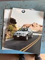 Originele BMW folder / catalogus X5 2000 met prijslijst, BMW, Ophalen of Verzenden, Zo goed als nieuw