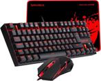 Toetsenbord Redragon K552-BA 3 in 1 Pro Gaming set, Verzenden, REDRAGON, Zo goed als nieuw, Qwerty