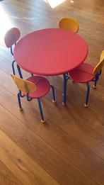 Kinderzitje met tafel, Ophalen, Zo goed als nieuw, Tafel(s) en Stoel(en)