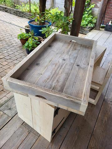 Dienblad steigerhout  beschikbaar voor biedingen