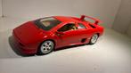 Lamborghini diablo red Bburago 1.18, Ophalen of Verzenden, Bburago, A, A