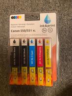 Canon Printer 550/551 inkt patronen/cartridge  nieuw, Computers en Software, Printerbenodigdheden, Nieuw, Cartridge, Ophalen of Verzenden