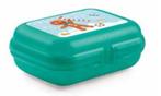 Tupperware Smartclip/Lunchdoosje Turquoise Gingerbread Nieuw, Ophalen of Verzenden, Nieuw, Bus of Trommel