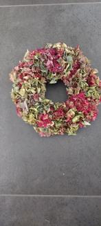 Hortensiakrans krans boerenhortensia herfst, Huis en Inrichting, Woonaccessoires | Kransen, Ophalen of Verzenden, Nieuw