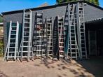 Ladders Altrex,Dirks,Kelfort,enz met 1x8 tot 3x14 sporten, Ophalen, Gebruikt, 4 meter of meer