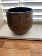 Mooie pot, Rond, Ophalen of Verzenden, Zo goed als nieuw, Aardewerk