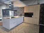 Luxe 2 – kleurig showroomkeuken , zijdegrijs hoogglans, Ophalen, Gebruikt, Overige kleuren, Overige typen