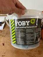 Foby plys tegel klem levelling starterskit 2mm, Doe-het-zelf en Verbouw, Ophalen, Zo goed als nieuw