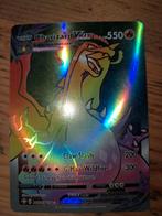 Charizard VMAX - SV107/SV122 - Foil, Ophalen of Verzenden, Zo goed als nieuw, Losse kaart, Foil