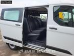 Ford Transit Custom 105pk Dubbel Cabine Euro6 Trekhaak Airco, Stof, Euro 6, 4 cilinders, Wit