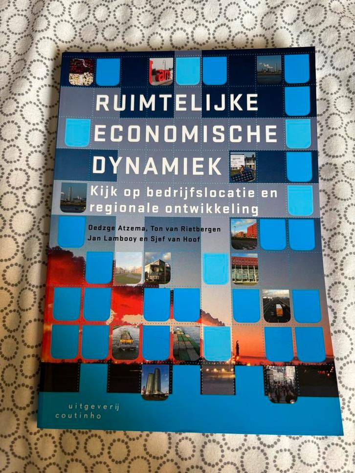 Ruimtelijke Economische Dynamiek - studieboek, Boeken, Economie, Management en Marketing, Zo goed als nieuw, Economie en Marketing
