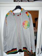 Deep rooted vest maat xl rasta, Kleding | Heren, Ophalen of Verzenden, Zo goed als nieuw, Maat 56/58 (XL), Blauw