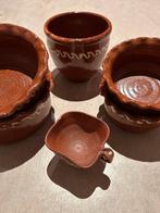 Antiek Workumer Aardewerk - 6 Stuks, Antiek en Kunst, Antiek | Keramiek en Aardewerk, Ophalen of Verzenden