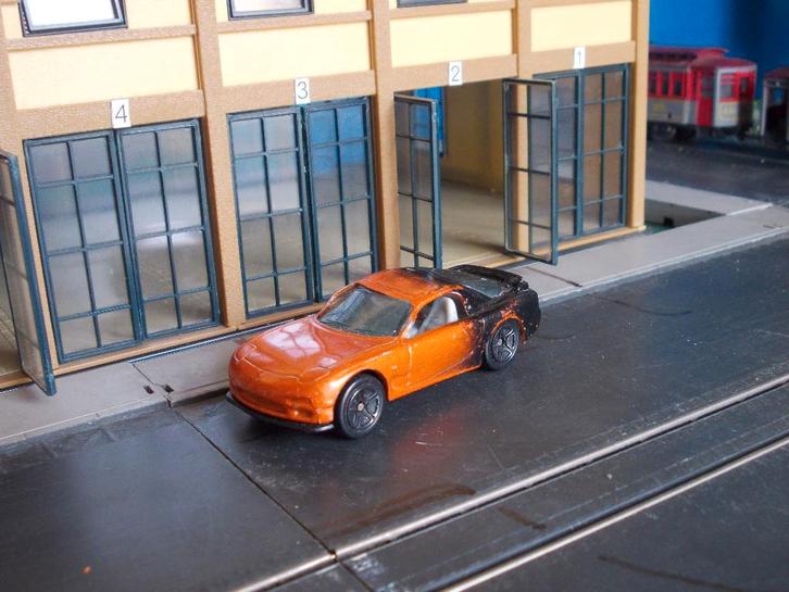 1/58 Mazda RX-7 - Matchbox MB41 1998 Street Cruisers, Hobby en Vrije tijd, Modelauto's | Overige schalen, Gebruikt, Auto, Ophalen of Verzenden