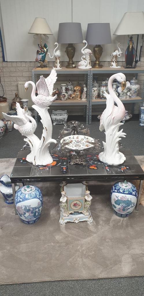 Vintage Keramische Vogels, Antiek en Kunst, Kunst | Beelden en Houtsnijwerken, Ophalen