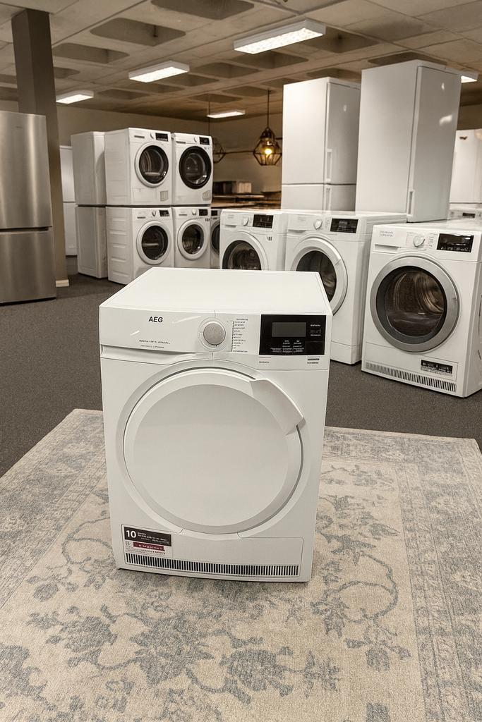 Condensdroger AEG Lavatherm met ProSense technologie., Witgoed en Apparatuur, Wasdrogers, Zo goed als nieuw, Condens, Voorlader