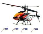 4-Kanaals - Single-Blade Brushless Helikopter 4 Vliegaccu's, Ophalen of Verzenden, Nieuw, RTF (Ready to Fly)